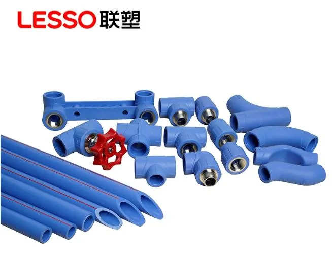 Lesso White Color Eco-Friendly Healthy Bathroom Use Water Supply PPR Pipe