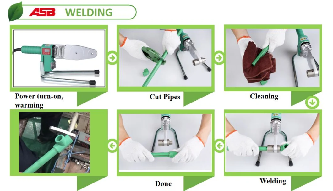 White/Green/Grey Hygiene Asb/OEM Cartons by Sea or Air PPR Coupling Pprc UV Protection Pipe