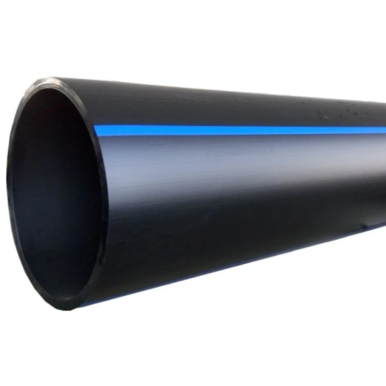 HDPE-Rohr, schwarz, ISO-Standard, werkseitig HDPE-Rohr, 20–1200 mm, Wasserrohr für Wasserversorgung und Entwässerung